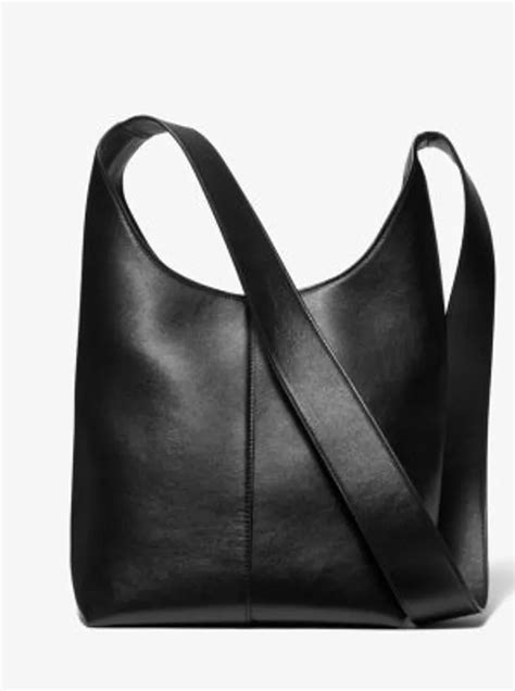 hobo michael kors|Dede Medium Leather Hobo Bag .